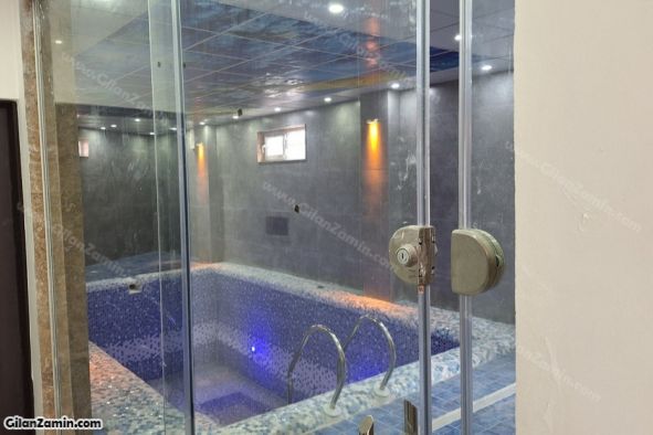 ویلای نوساز استخردار 400 متری در ساحل قو انزلی