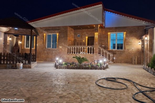 ویلای نوساز استخردار 400 متری در ساحل قو انزلی