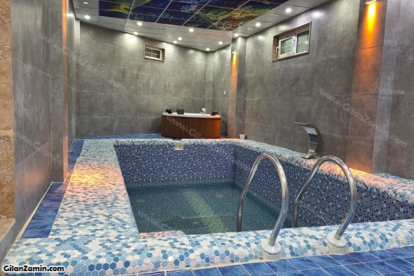 ویلای نوساز استخردار 400 متری در ساحل قو انزلی